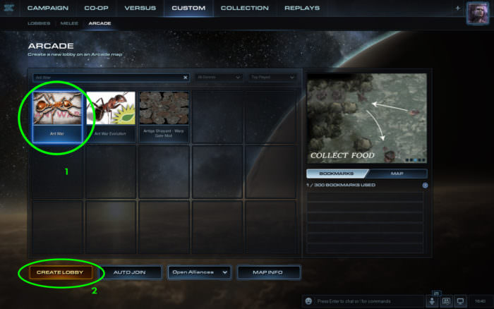 Ant War Game